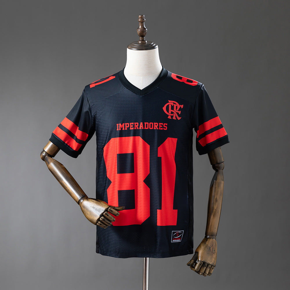 Flamengo 25/26 American Football#81 Jersey Sizes S-4XL