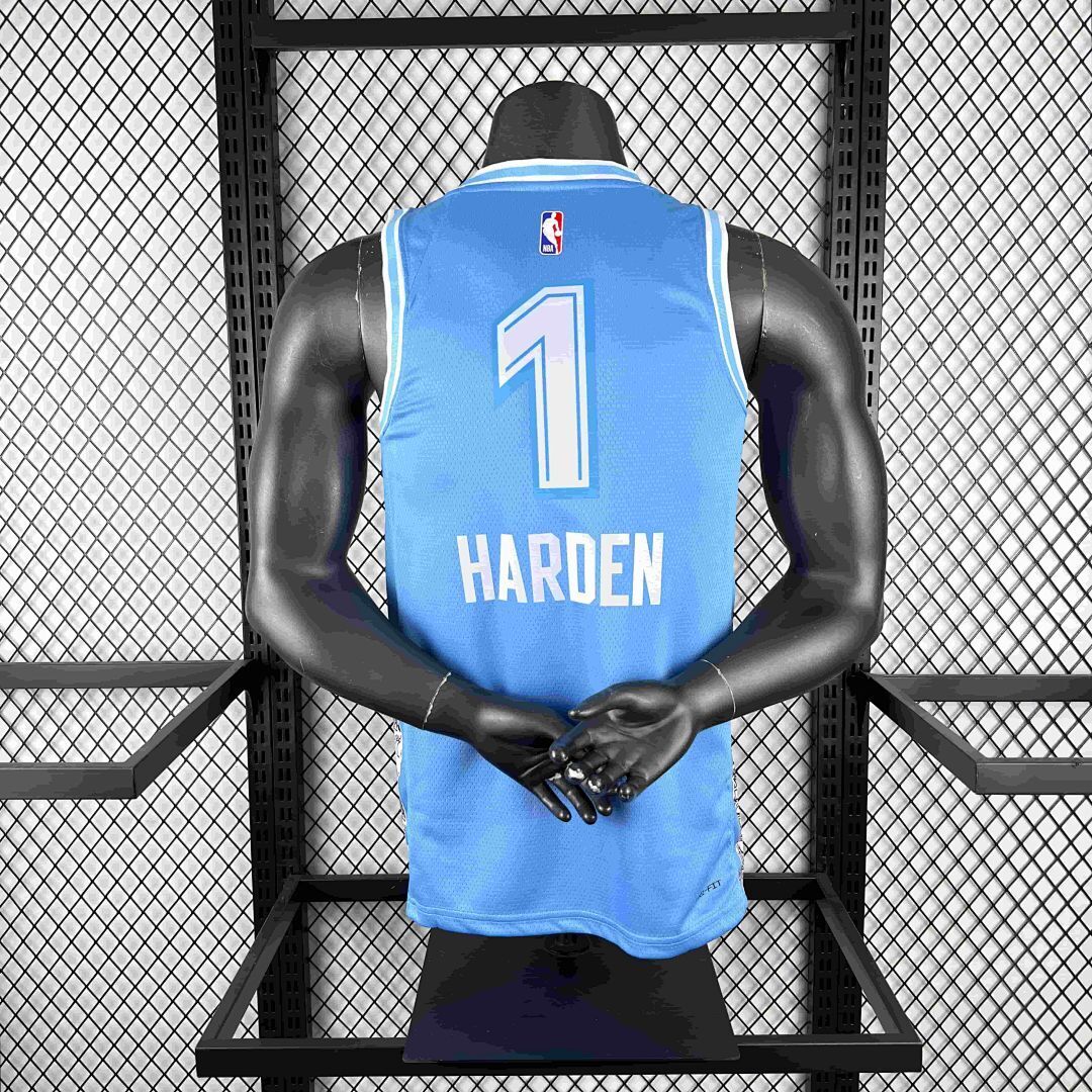 Cleveland Cavaliers Blue City version No. 1 HARDEN
