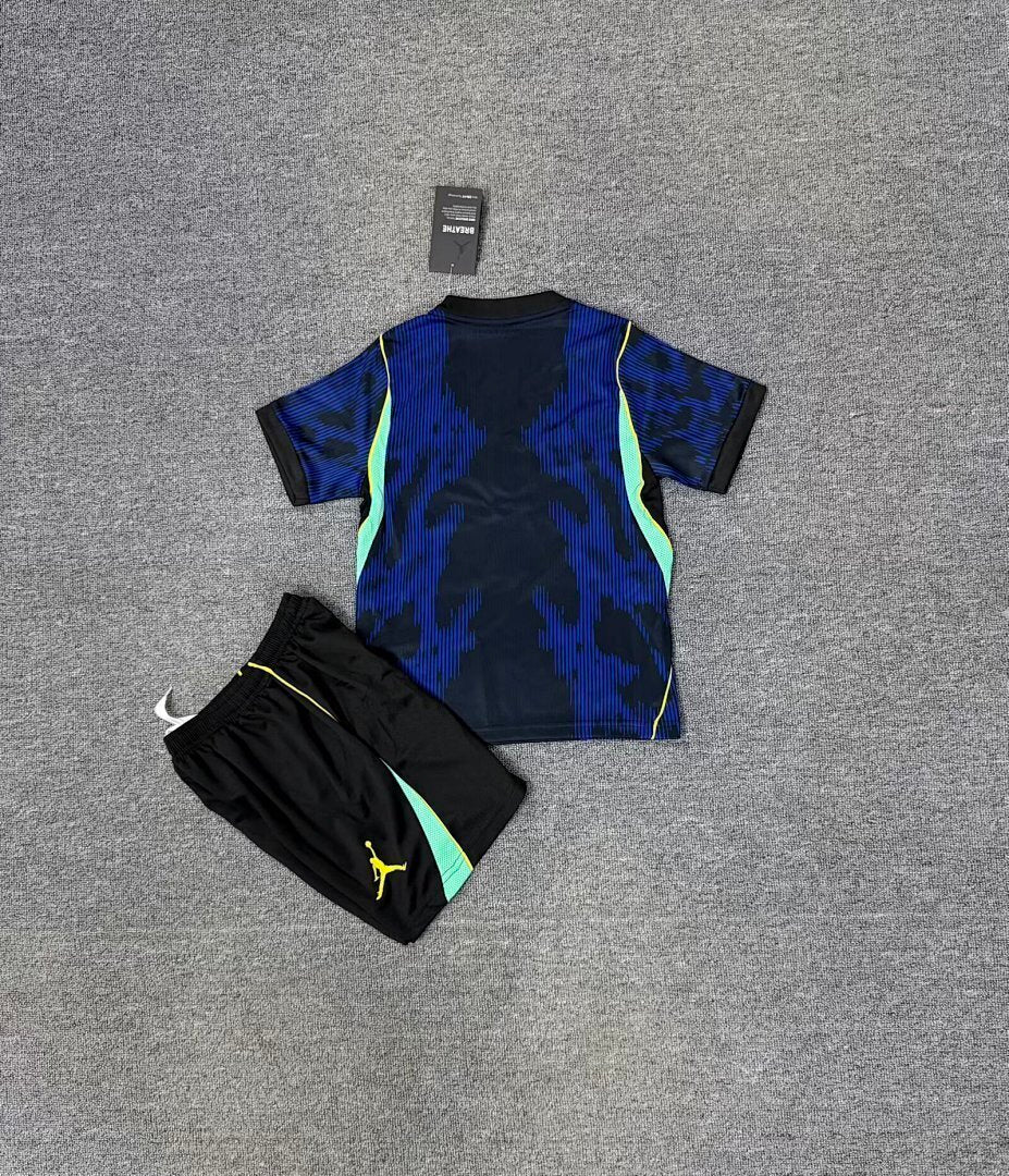 Brazil 2026 World Cup Away Kid kit size 16-28