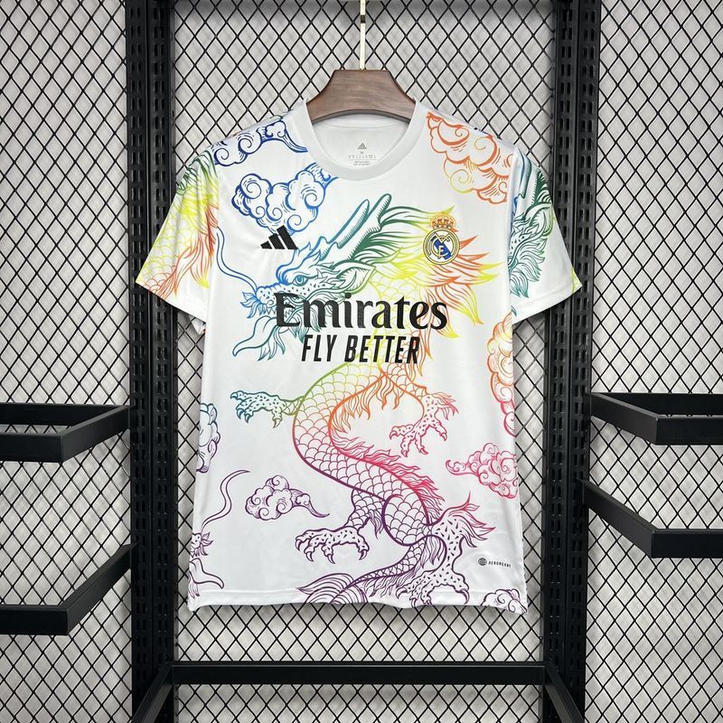 24-25 Real Madrid White Cailong Special Edition Jersey