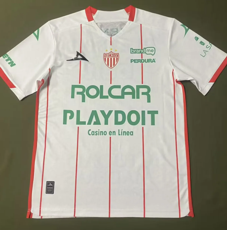25-26 Necaxa home player Version soccer jersey
