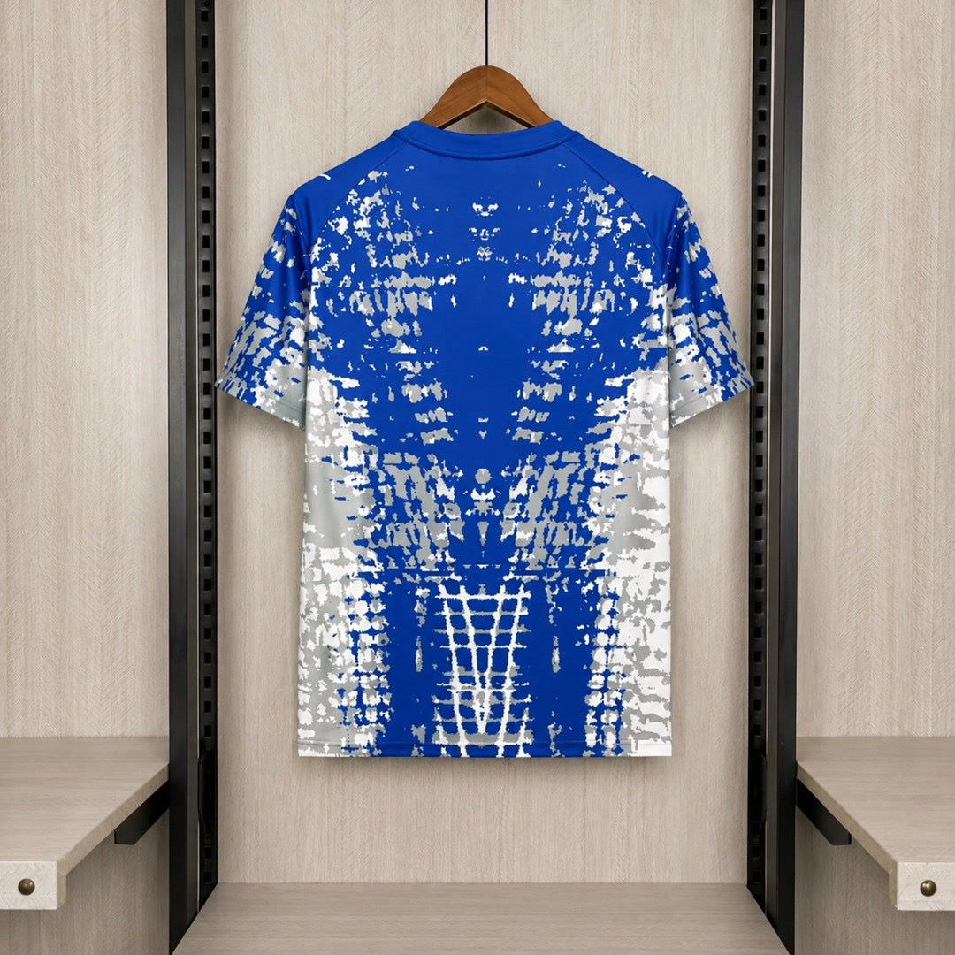 Men's Palmeiras 2026/27 Blue Goalkeeper Spider Edition Jersey S-4XL