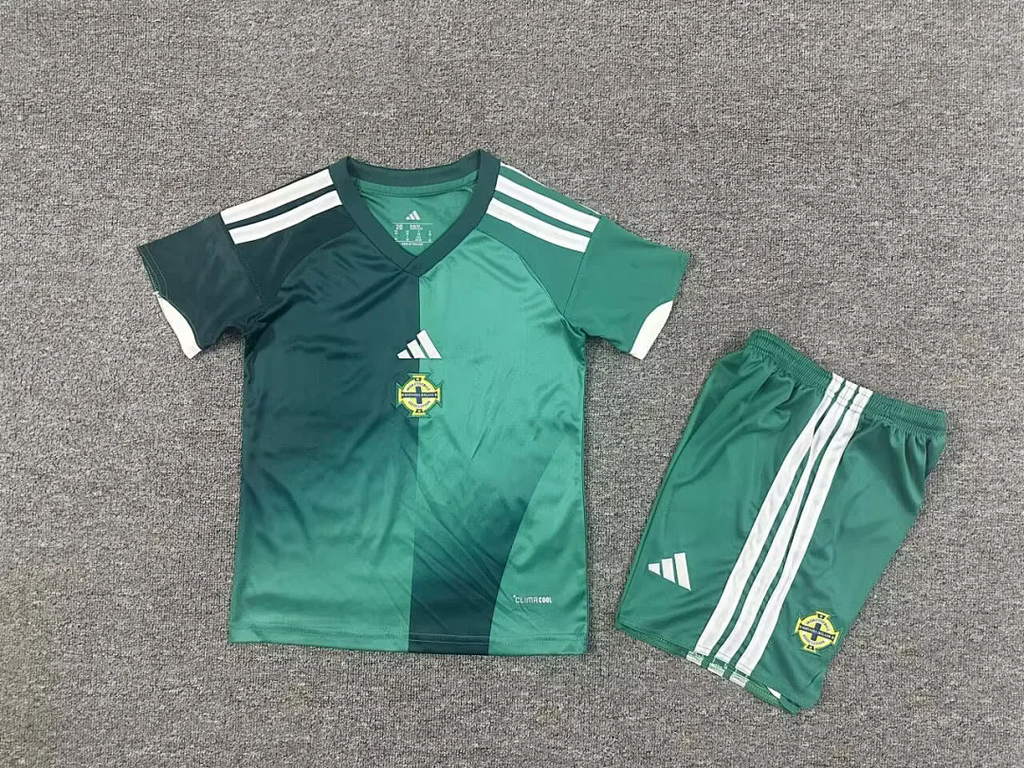 North Ireland 2025/26 Home Kids Kit