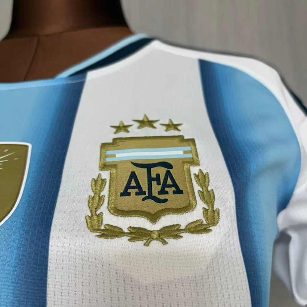 Woman Argentina 2026 World Cup Home soccer jersey size S-2XL