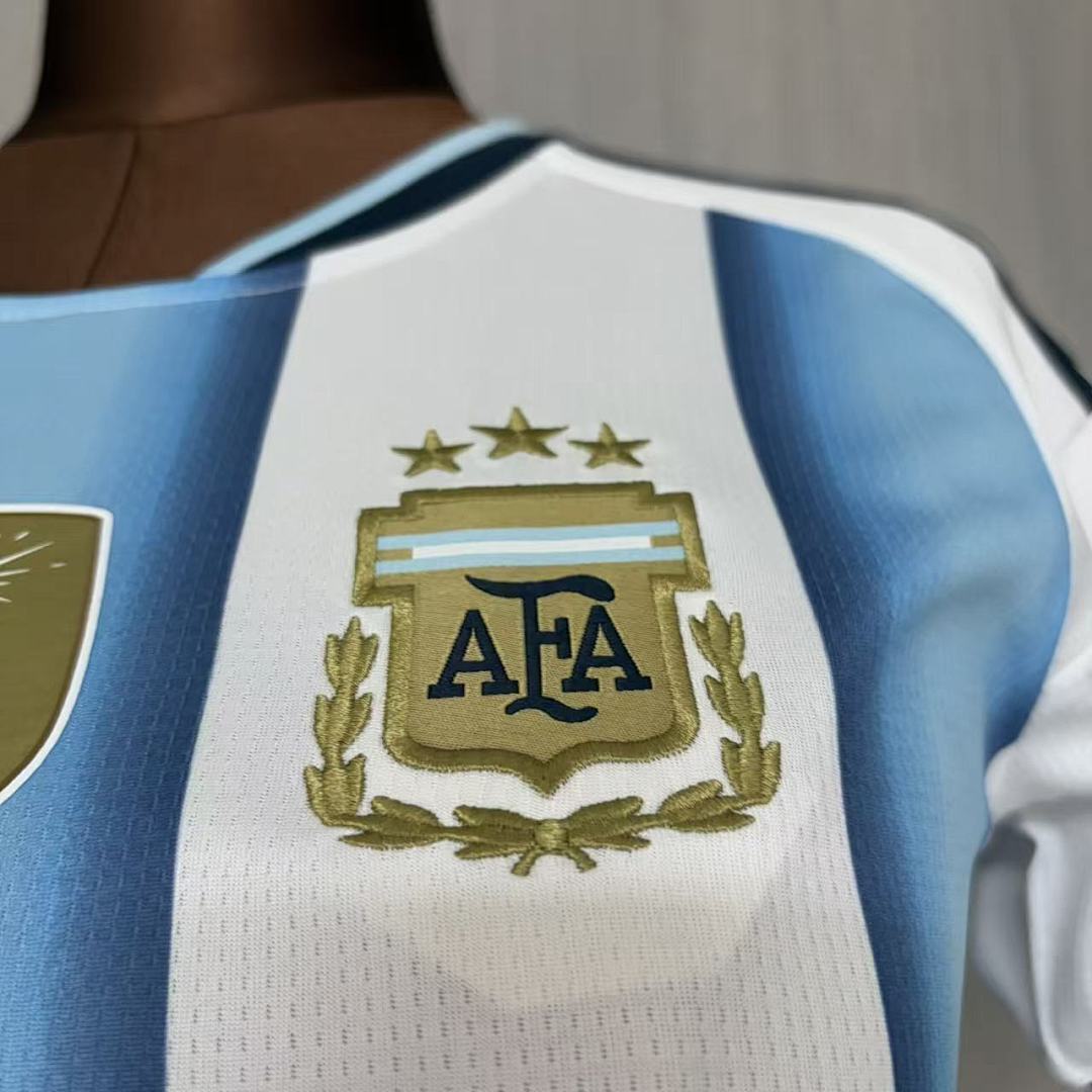 Woman Argentina 2026 World Cup Home soccer jersey size S-2XL