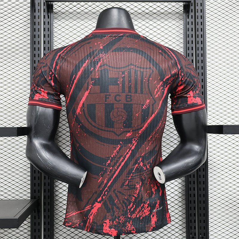 24-25 Barcelona Red Special player version jersey