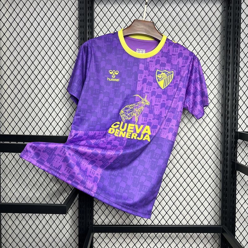 24-25 Malaga Purple pre-match training Jersey S-XXL