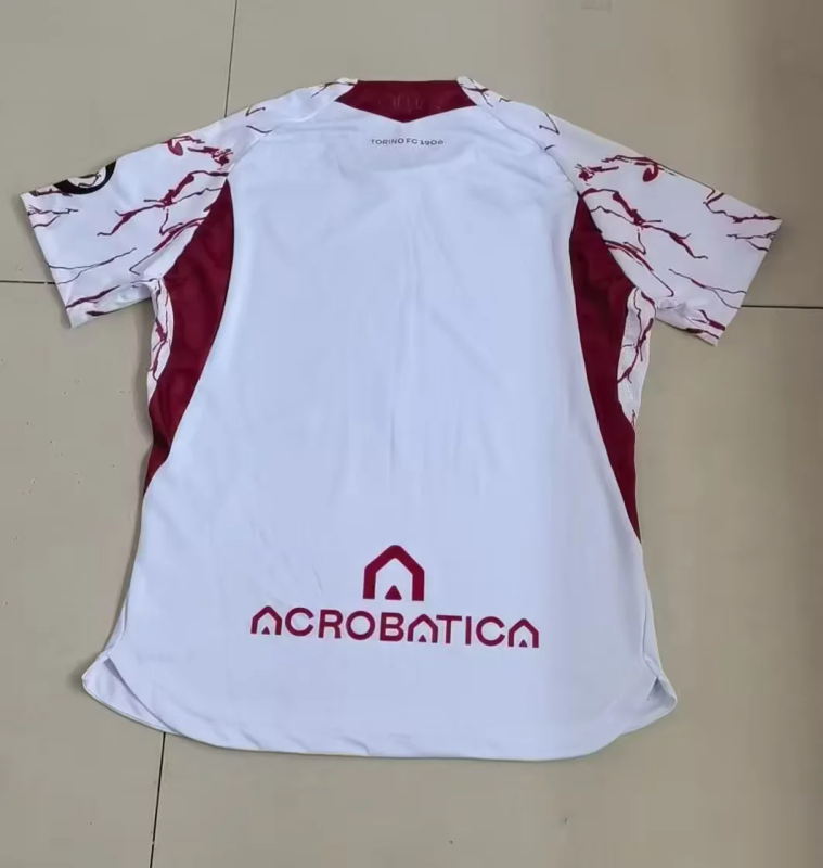 Torino 2025/26 Away soccer jerseys Size S-2XL