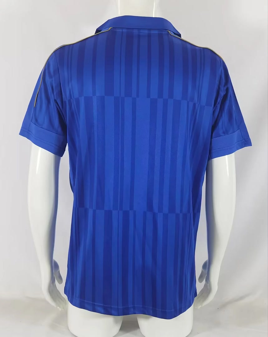 Retro Leicester City 2016/17 Home Soccer Jersey Size S-2XL