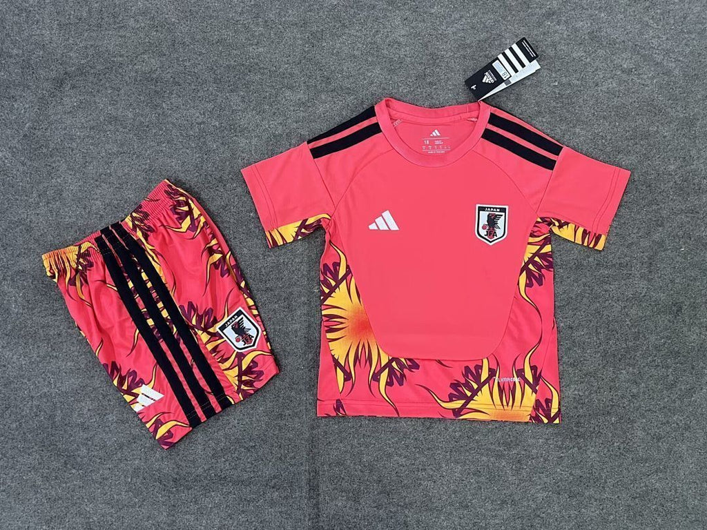 Japan 2026 Red Goalkeeper kids size 16-28