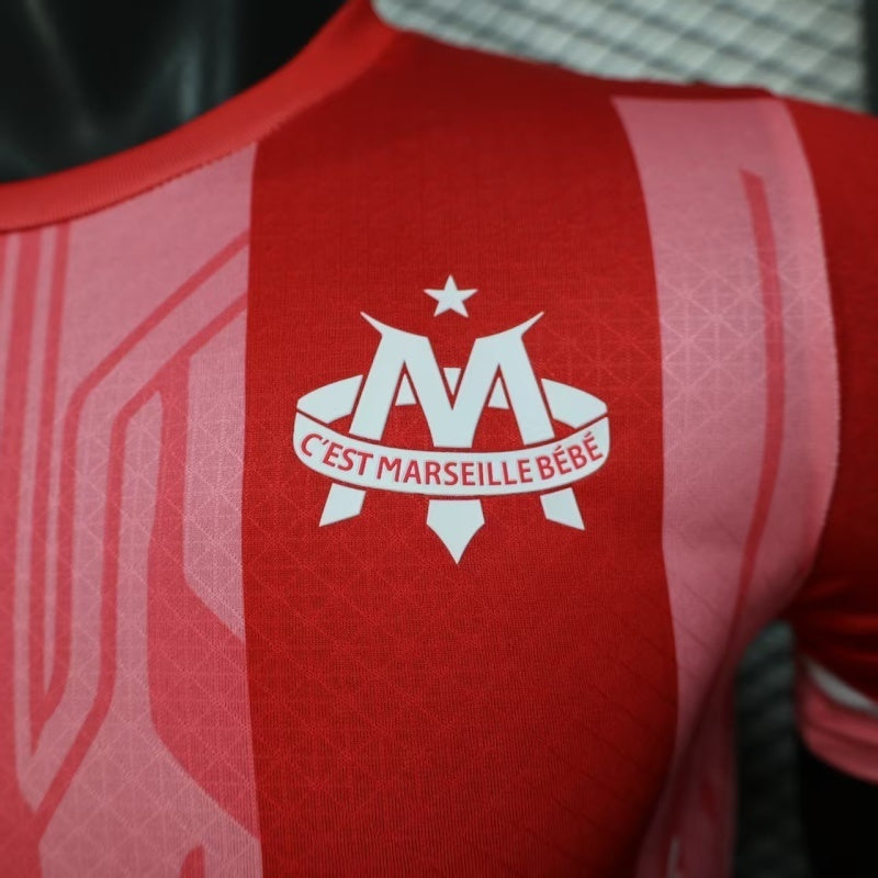 25-26 Olympique Marseille Player Edition Red Special Jersey