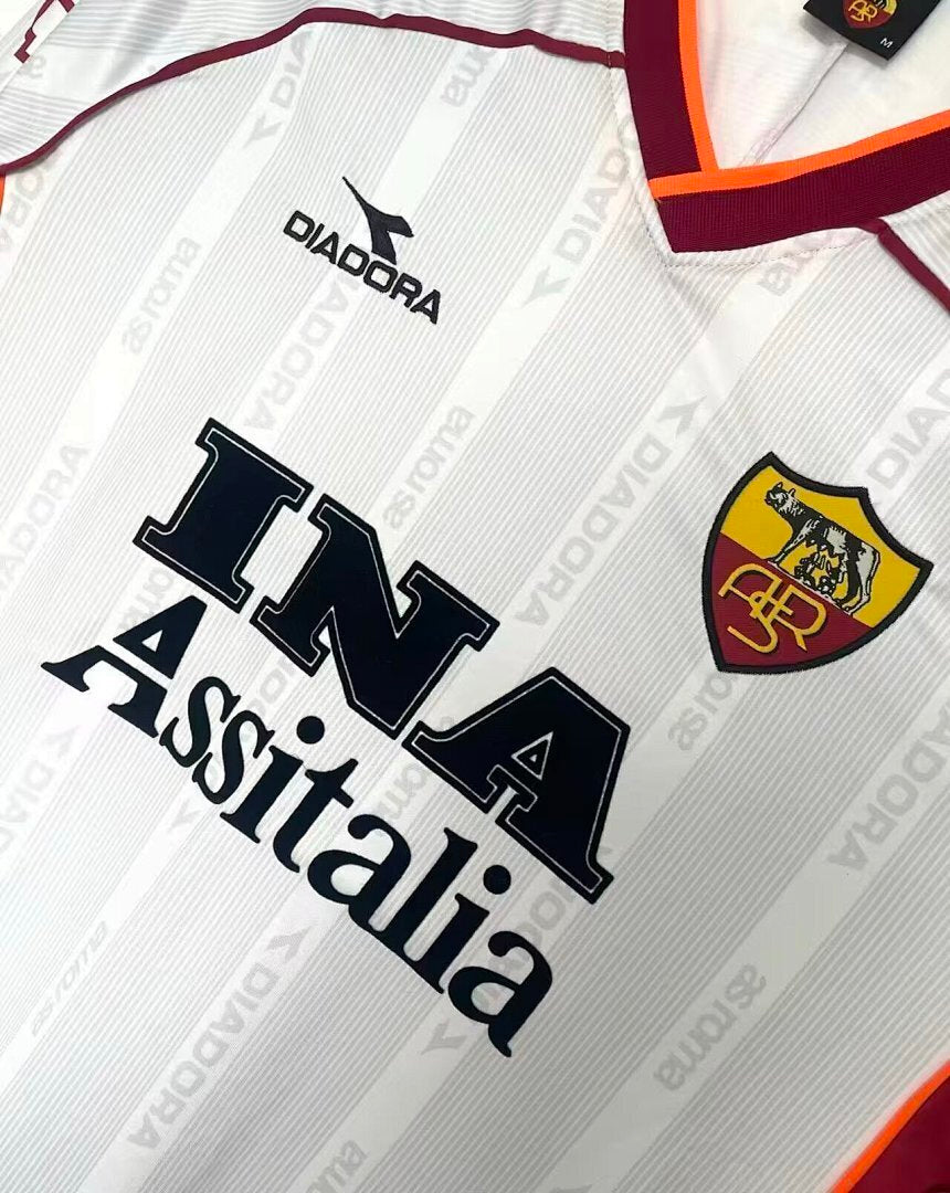 Retro Roma 1999/00 Away Long Sleeve size S-2XL