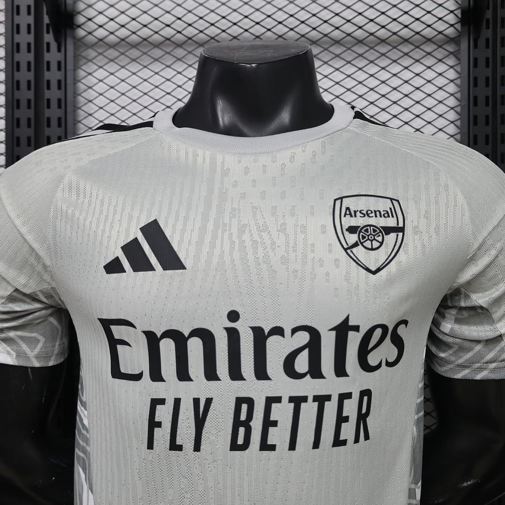 Arsenal 2026/27 Gray Goalkeeper Jersey Player Version S-2XL