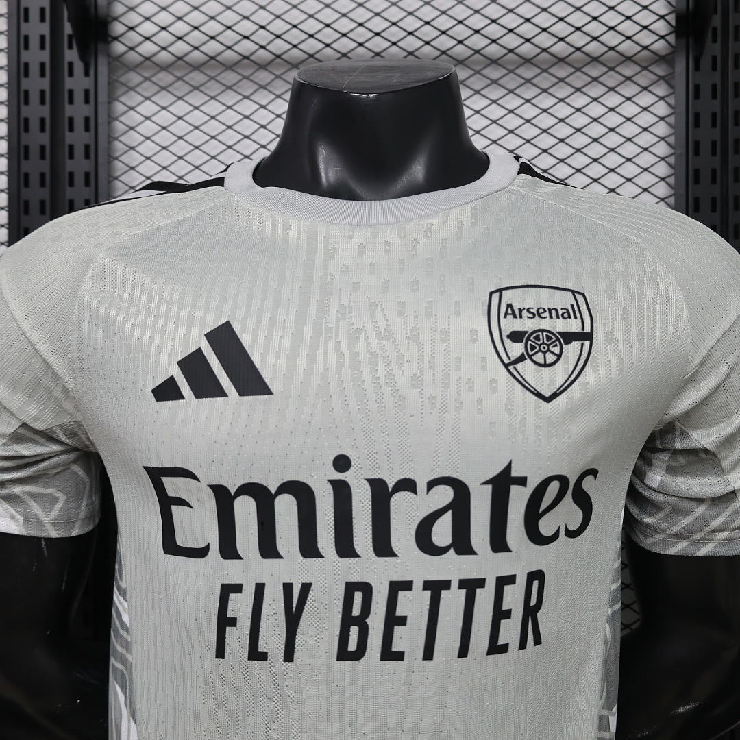 Arsenal 2026/27 Gray Goalkeeper Jersey Player Version S-2XL