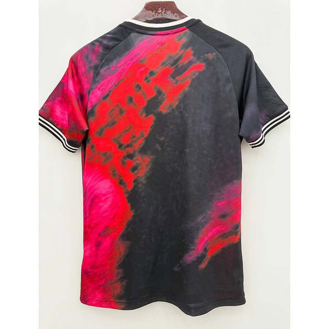 Mens Manchester United 2026/27 Red and Black Ink Casual Edition Jersey Size S-2XL