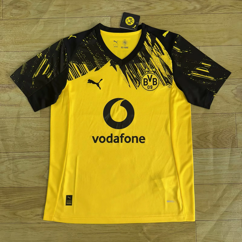 25-26 Dortmund home soccer jersey