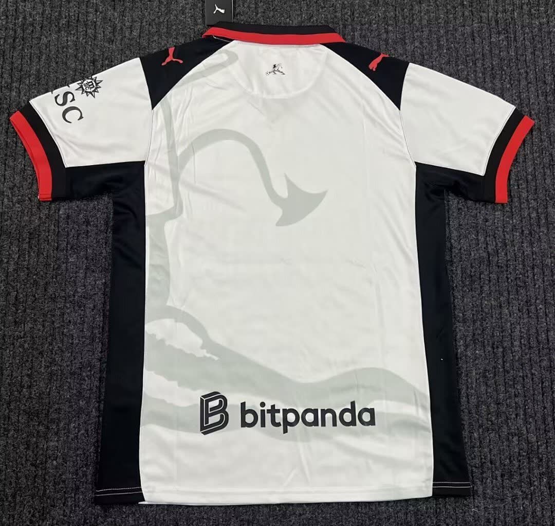 AC Milan VS Slam Jam 2026/27 Fourth White Jersey S-4XL