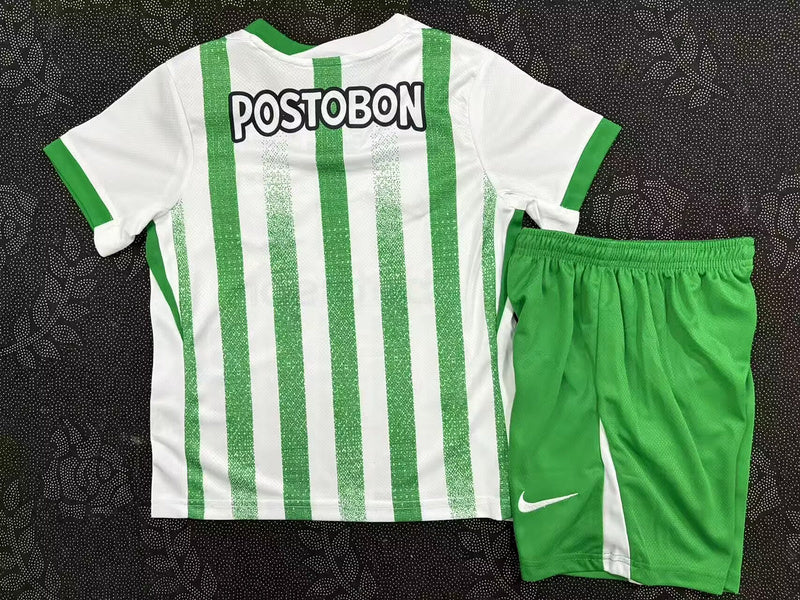 25-26 Atletico Nacional home kid kit