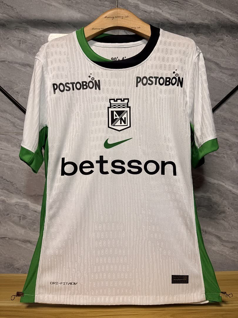 Atletico Nacional 2026/27 Away Player Version soccer jersey size S-2XL