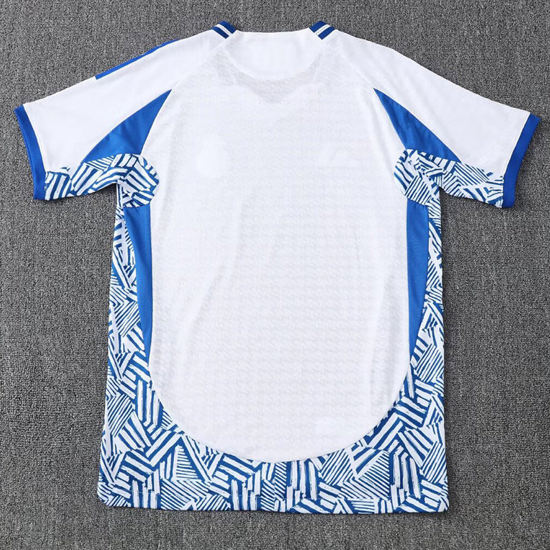 25-26 Real Madrid white and blue training jersey
