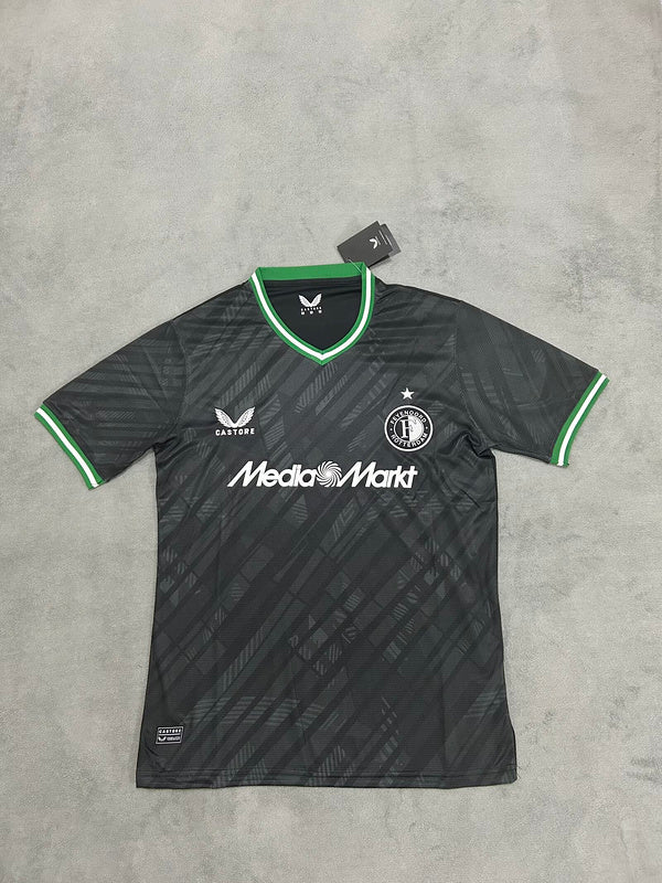 24-25 feyenoord away black jersey