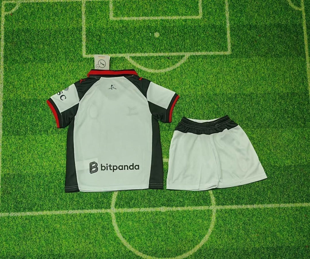 AC Milan 2025/26 Fourth Away White Kids kit