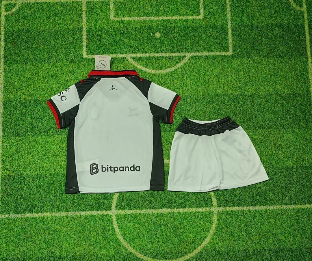 AC Milan 2025/26 Fourth Away White Kids kit