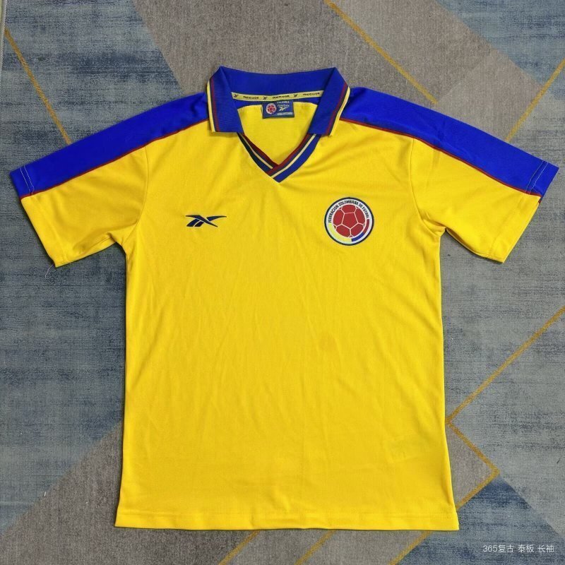 1998 Colombia home retro jersey