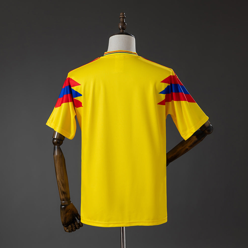 Colombia 1990 Originals Retro Home Jersey S-XXL