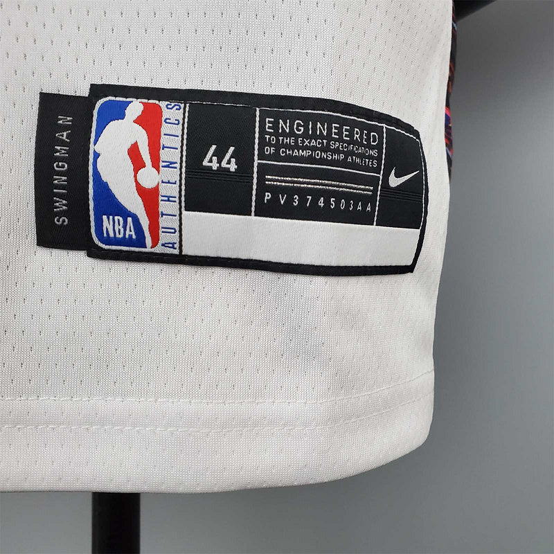 harris#12 Brooklyn Nets City version White