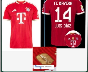 Bayern Munich 2026/27 Home Player Version Soccer Jersey size S-3XL