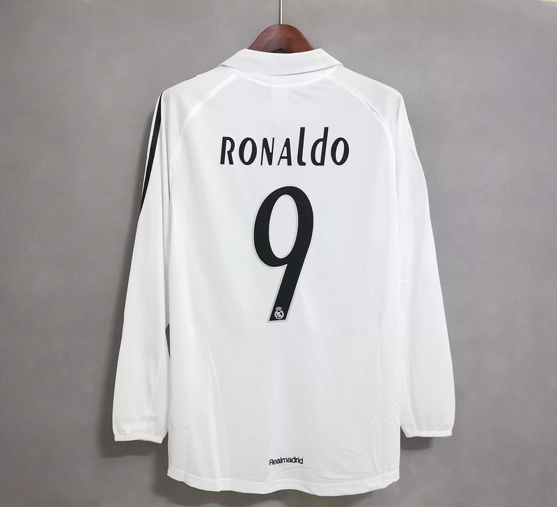 05-06 Real Madrid home long sleeve