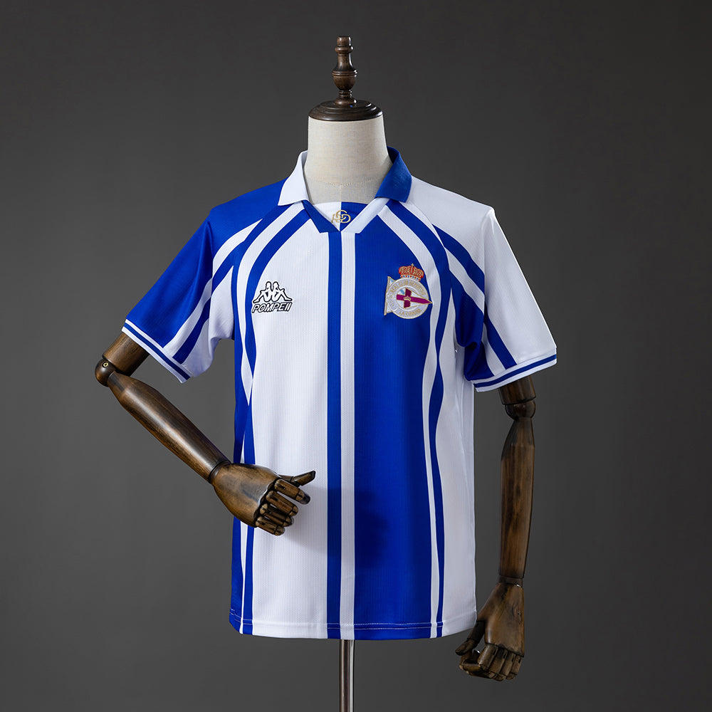 Deportivo La Coruna X Bebet Pompeii Retro Style Jersey S-4XL