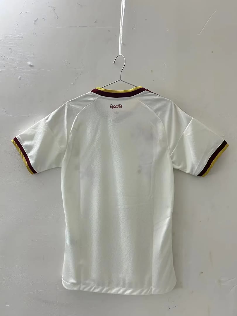 Spain 2026 Away floral embroidery soccer jersey size S-2XL (65拿）