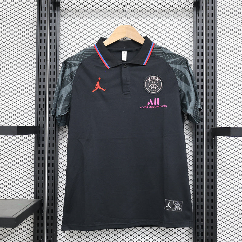 23-24 Paris Saint-Germain Black POLO