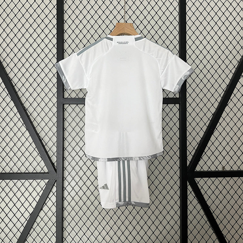 24-25 Universidad de Chile away white kid kit
