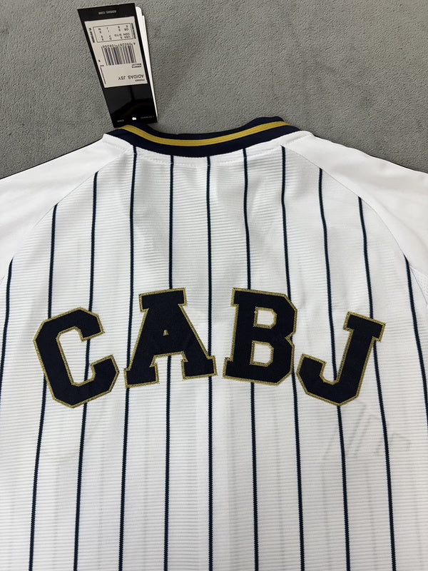 25-26 Boca white baseball jersey
