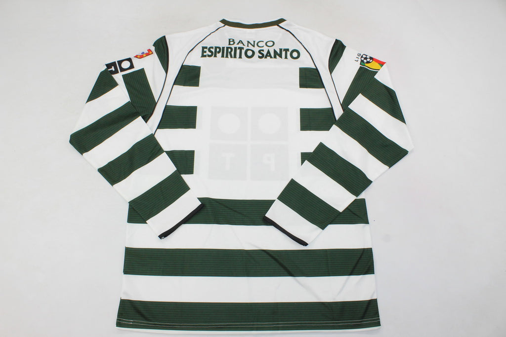 SPORTING LISBOA 02-03 Manga larga — Club Retro