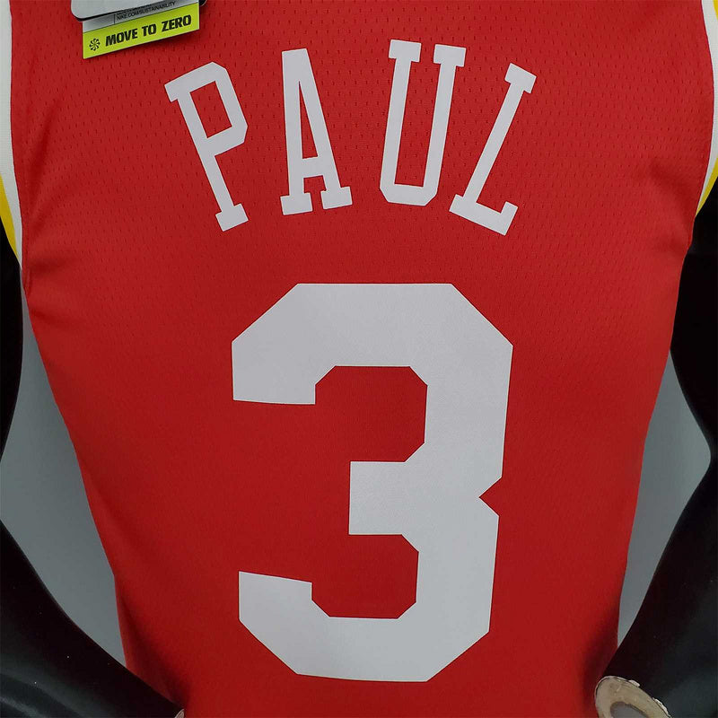 PAUL#3 Rockets Retro Red