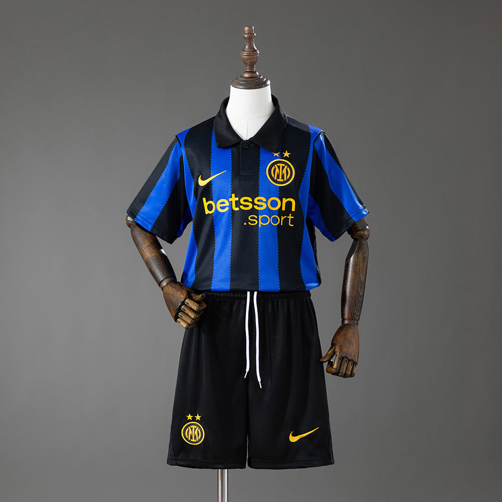 Inter Milan 26/27 Home Kids Kit Jersey Size 16-28