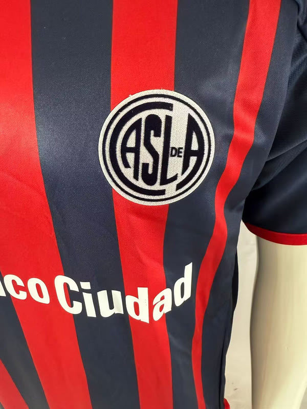 Retro 13-14 San Lorenzo home soccer jersey