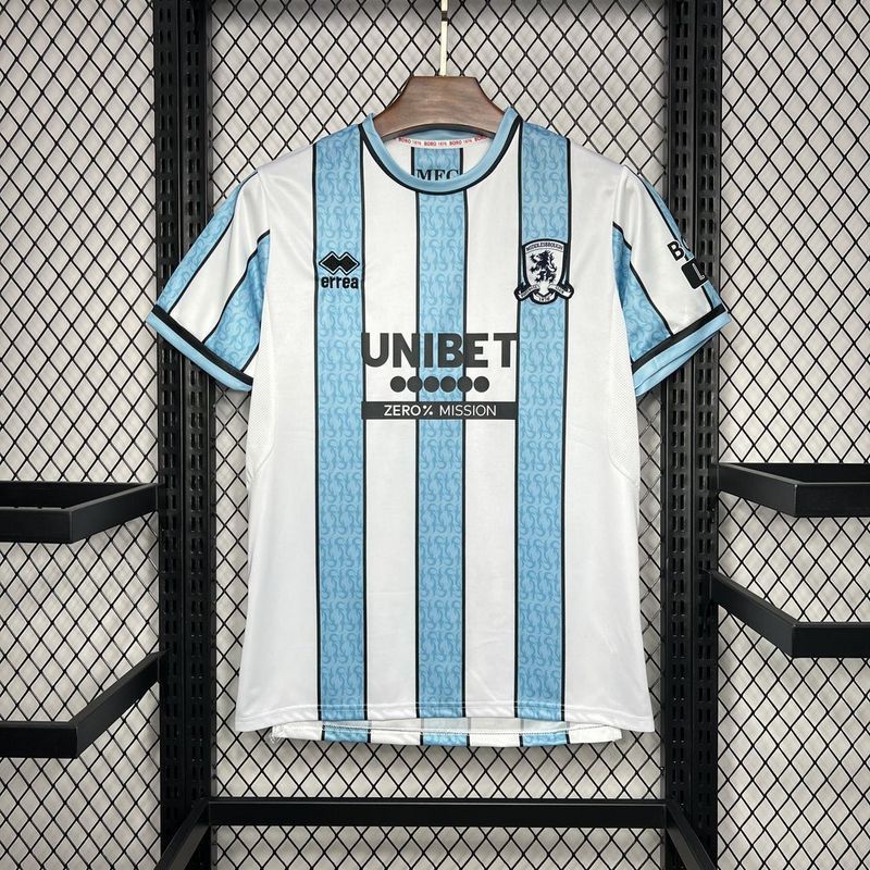 24-25 Middlesbrough away soccer jersey