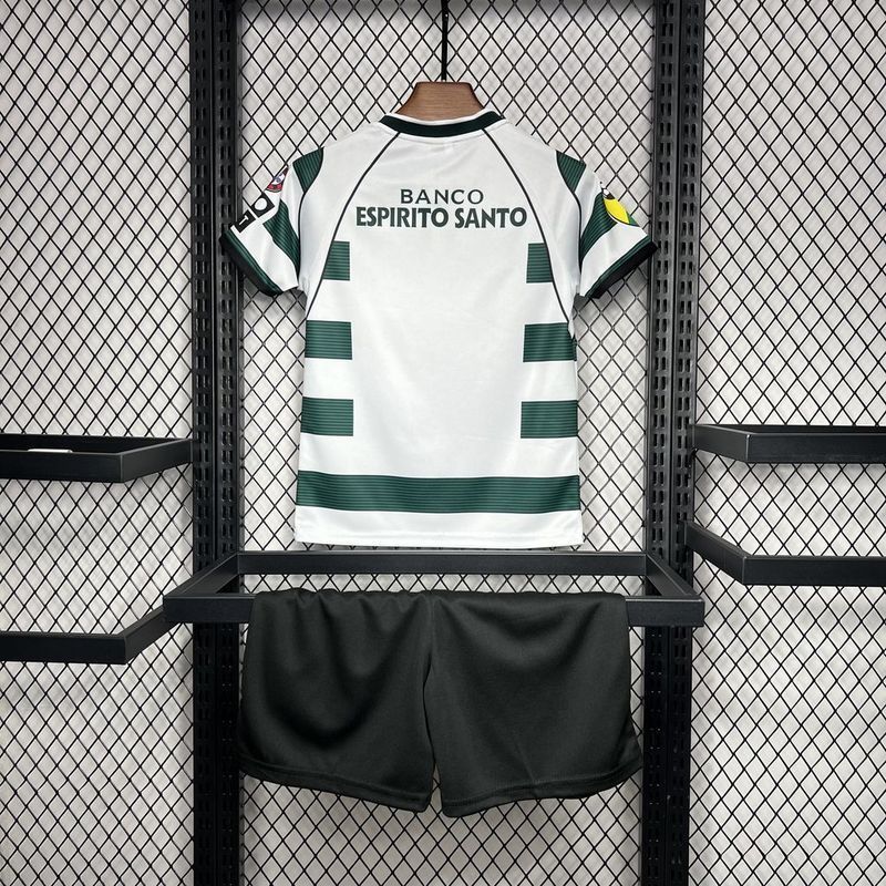 01-03 Sporting Lisbon home retro kid kit