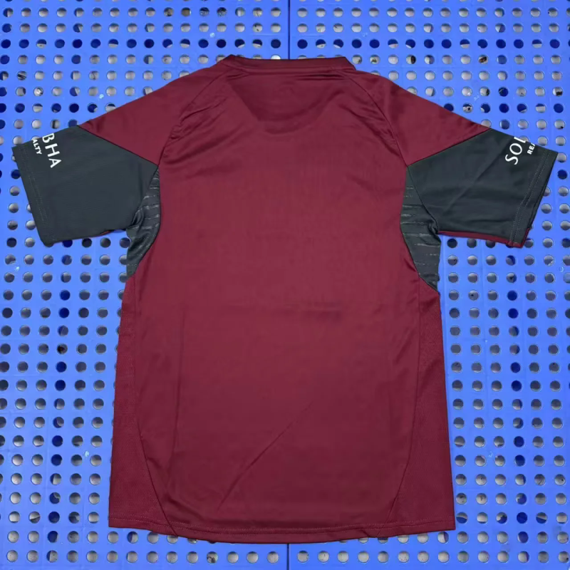 Arsenal 2025-26 wine training jersey size S-2XL