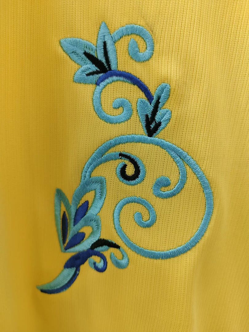 Brazil 2026 Home floral embroidery soccer jersey size S-2XL (65拿）