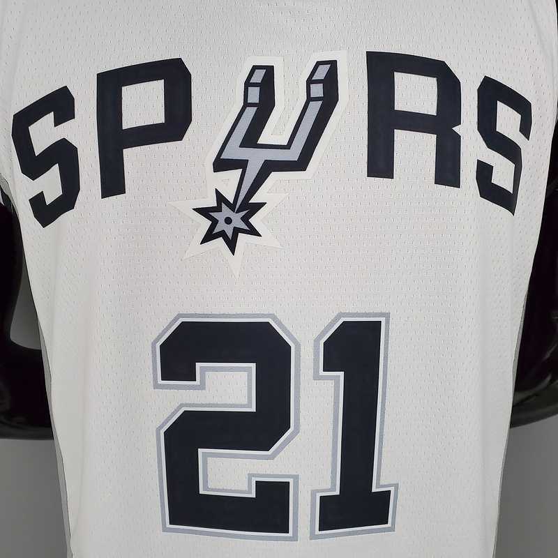 DUNCAN#21 Spurs White
