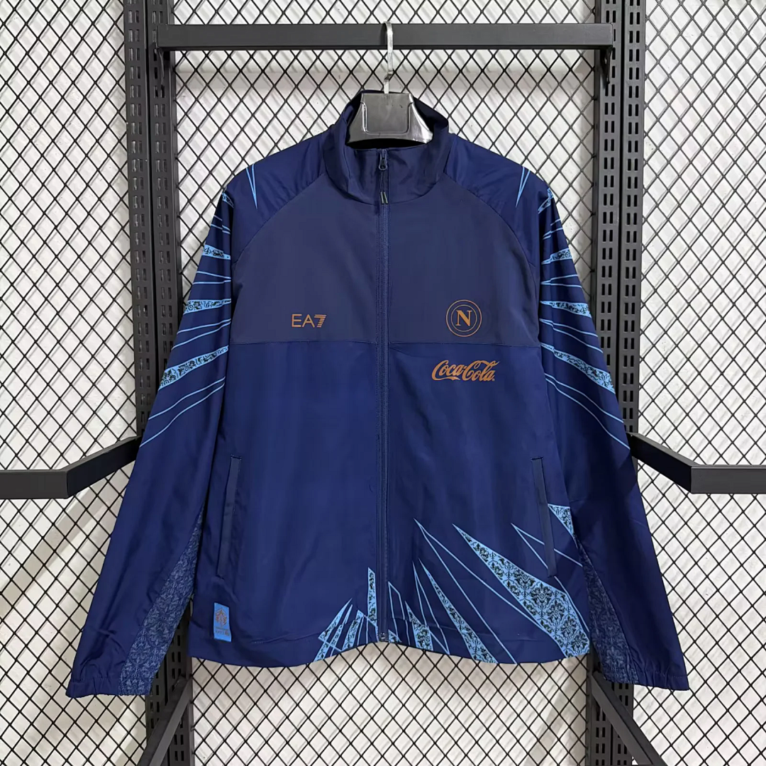 Napoli 2025-26 Dark Blue windbreaker