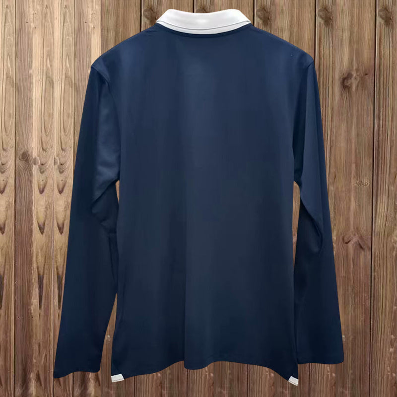 2014 France home long sleeve retro jersey