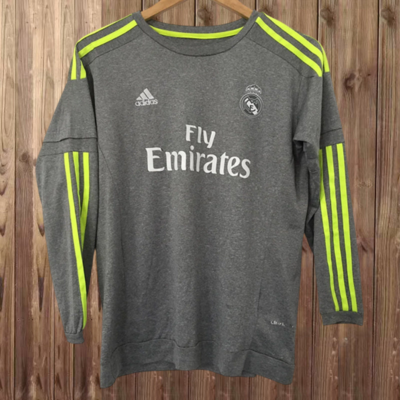 15-16 Real Madrid Third away retro long sleeve jersey