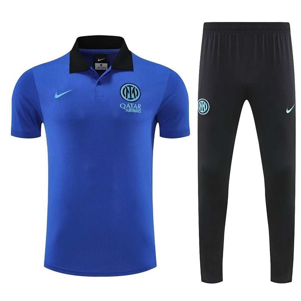 Inter Milan 2025/26 Blue POLO Suit